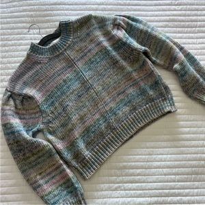 Something navy ombré sweater